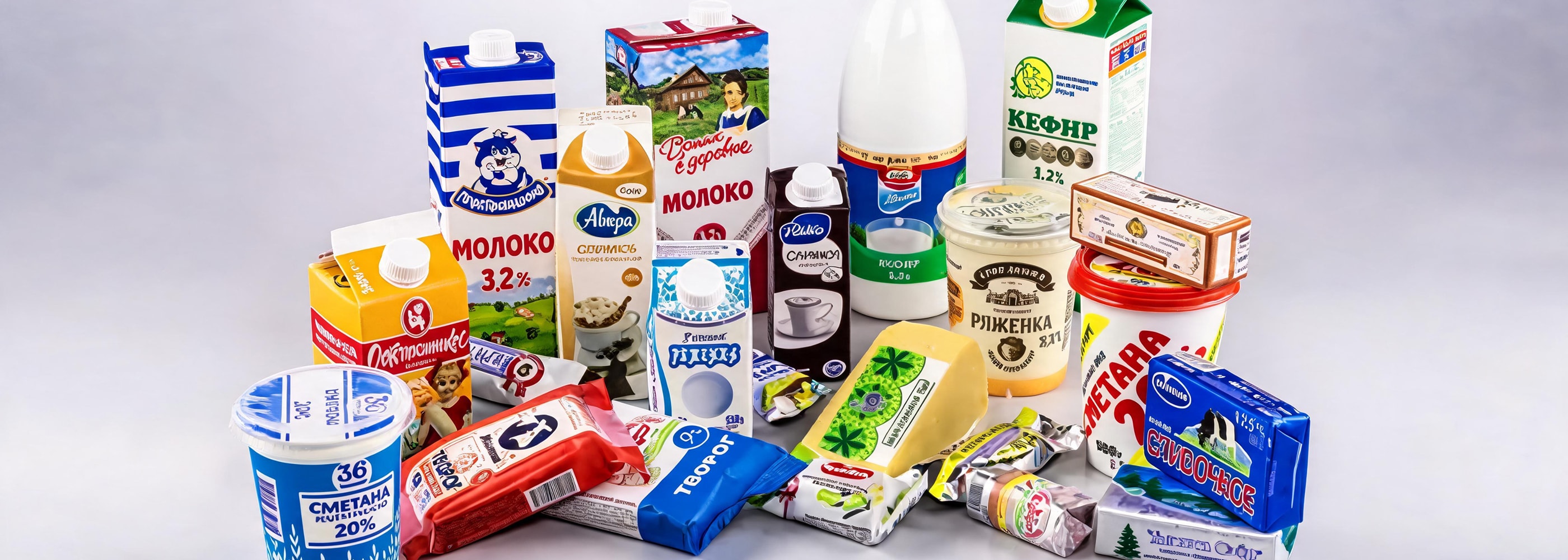 Типовые решения для процесса фасовки молочной продукции